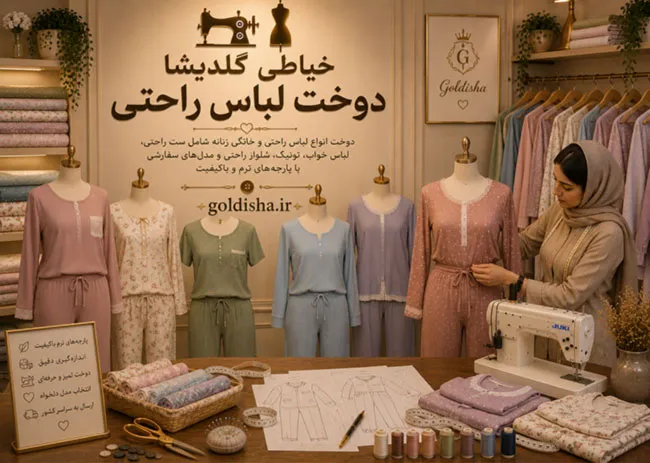 دوخت لباس راحتی